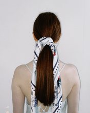 Load image into Gallery viewer, The Dream Garden Mulberry Scarf