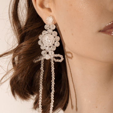 Crystal Dewdrops Earrings