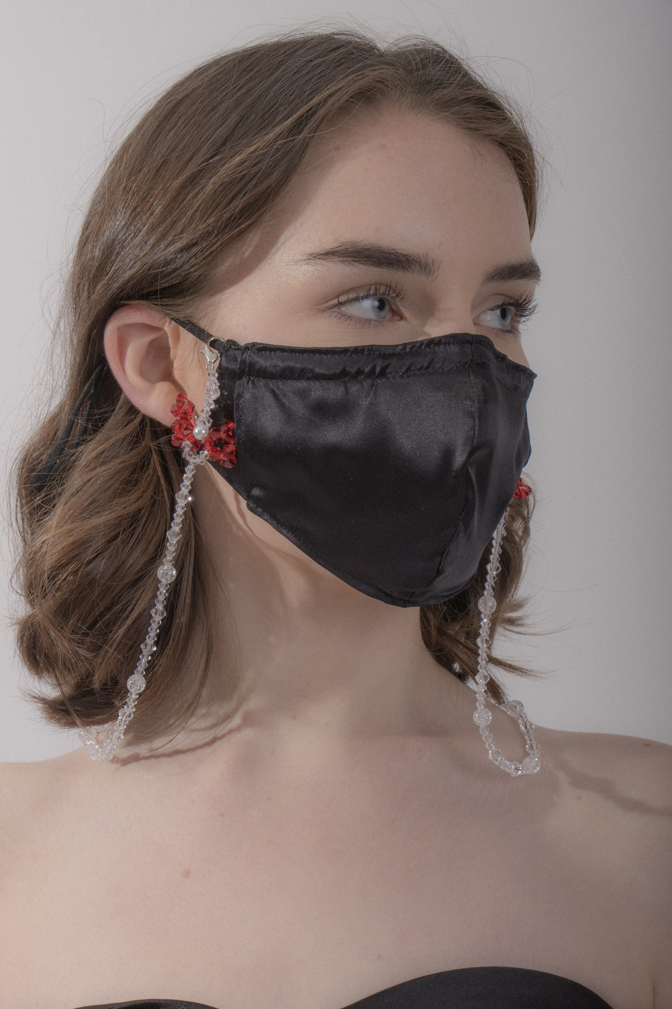 Adelline Bow Mask Chains