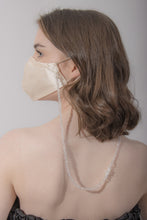 Load image into Gallery viewer, Champagne Gold Mulberry Silk Mask
